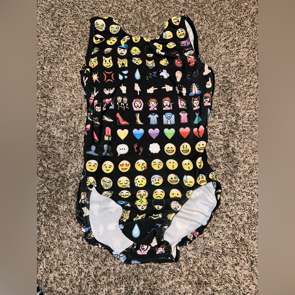 Gymnastics Emoji Leotard